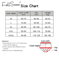 FallSweet 2 sztuk/partia! Bawełniana bielizna damska wysokiej talii majtki wygodne jednokolorowe kalesony Plus rozmiar bielizna M-XXXL 6